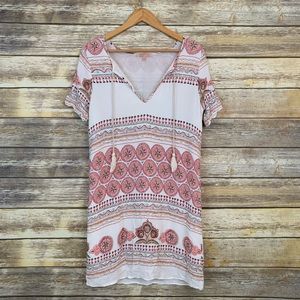 Gibson Latimer Printed Boho Dress